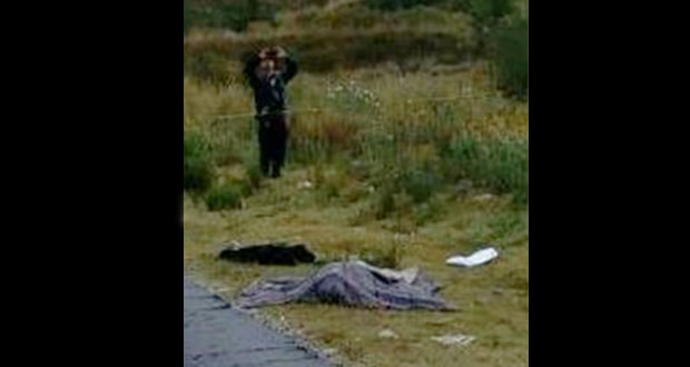 Encuentran cadáver en carretera de Chalchicomula
