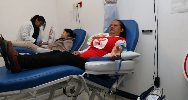 Por Día Mundial del Donante, hacen jornada de colecta sangre