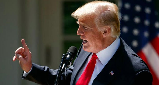 Dos opciones: abrir fronteras o separar familias, afirma Trump