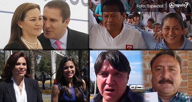 En 2018, 24 familiares de políticos poblanos obtienen candidaturas