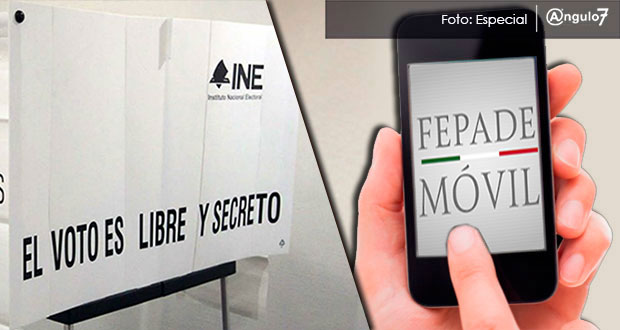 Fepade Móvil, aplicación para denunciar delitos electorales