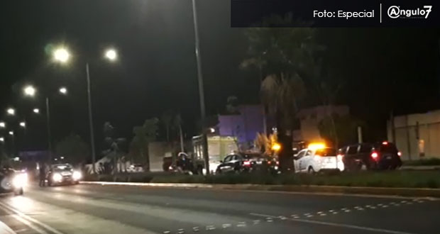Detienen a presunto huachicolero en pleno bulevar Forjadores