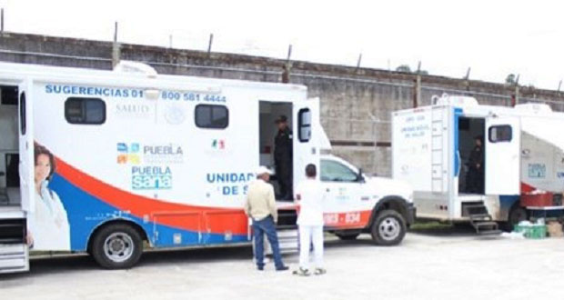 SSP realiza jornada de salud en el Cereso de Huauchinango