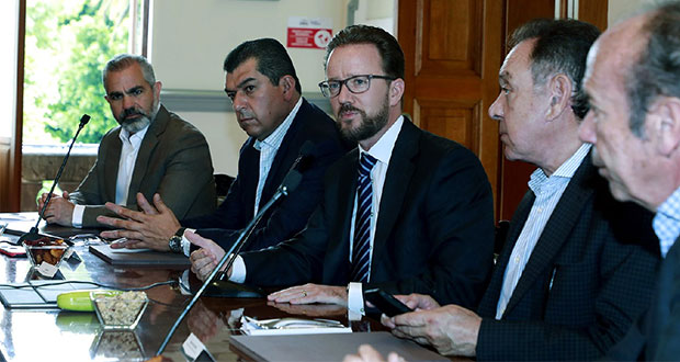 Ayuntamiento de Puebla y CCE dan seguimiento a agenda empresarial