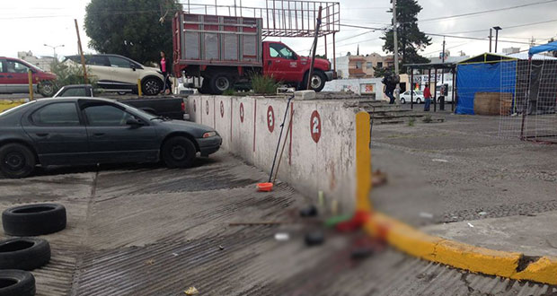 Muere “naranjita” tras ser atropellada en el mercado Zapata