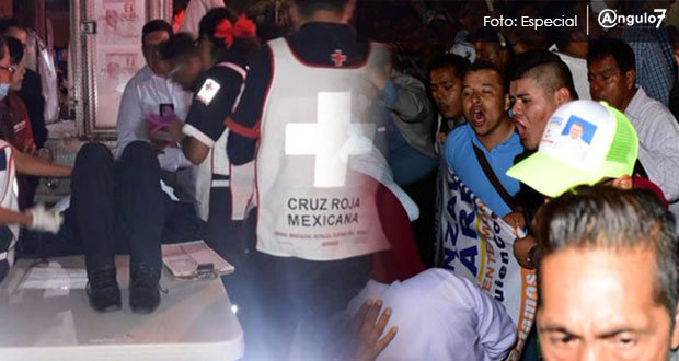Brigadistas de CPP pelean con los de PAN y Morena en debate; hieren a reportero
