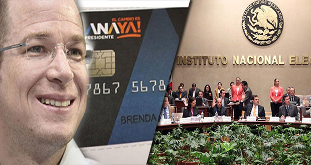 INE avala que Anaya reparta tarjetas con promesa de $1,500 al mes