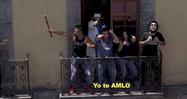 “Cambiemos la his toria”, exhortan artistas en canción YoTeAMLO