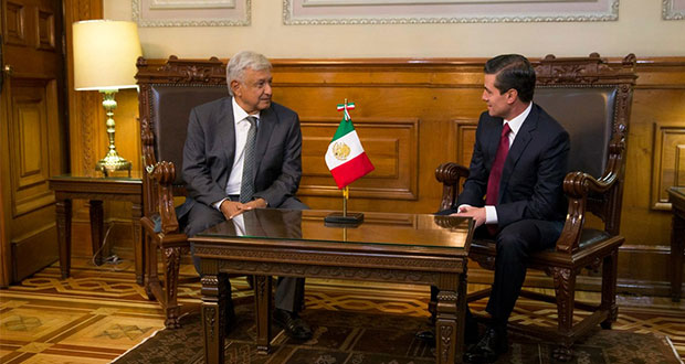En 1ª reunión, AMLO y EPN pactan sobre presupuesto, Tlcan y transición