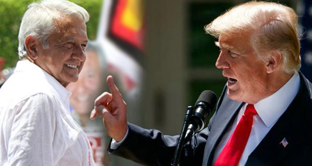 Trump y AMLO conversan sobre Tlcan y seguridad fronteriza