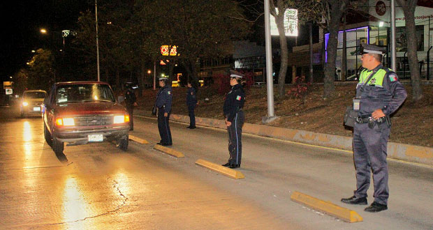 Por dispositivo de alcoholímetro, remiten 15 vehículos a corralón