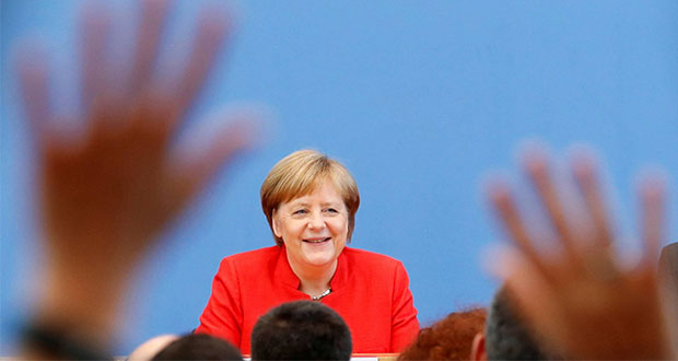 Merkel afirma que reunión entre Trump y Putin “es buena para todos”