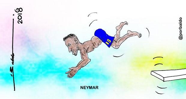 Caricatura-Neymar-de-futbolista-a-clavadista