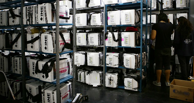 INE reporta 62% de actas computadas en Puebla de elección presidencial