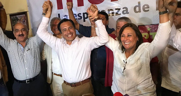 En Veracruz, Morena y aliados ganan gubernatura y Congreso: PREP