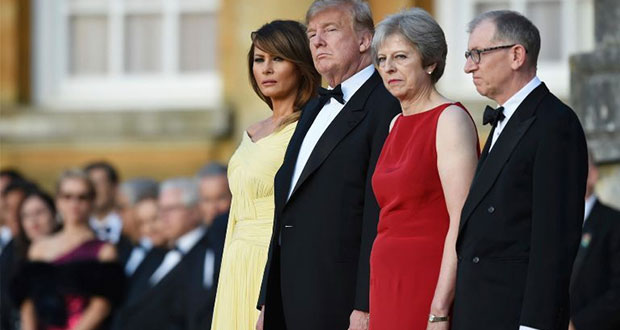 Trump crítica a primera ministra británica por plan para el Brexit