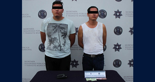 En prisión, 2 presuntos asaltantes a transeúnte detenidos por Ssptm