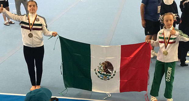 Mexicana con síndrome de Down gana oro en mundial de gimnasia