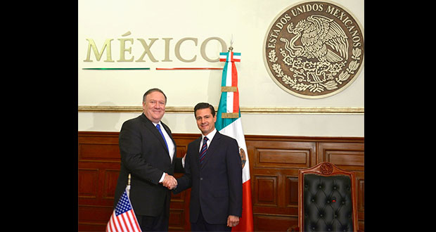 EPN pide a Pompeo pronta reunificación de familias migrantes en EU
