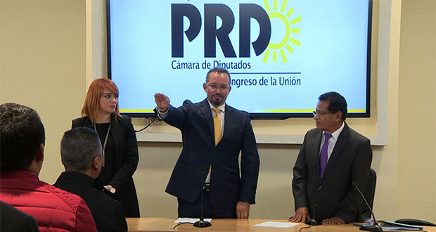Mayoría avala a Omar Ortega como líder del PRD en San Lázaro