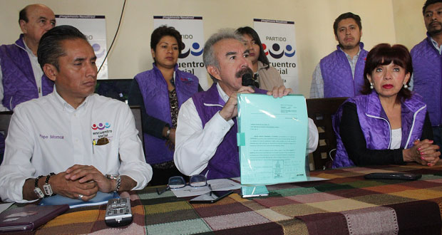 Gerardo Islas usó dinero para damnificados en su campaña, acusa PES