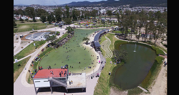 Con inversión de 324 mdp, abre Parque Amalucan en Puebla capital