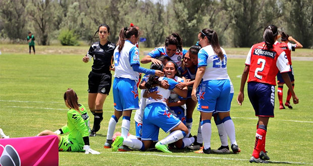 El Puebla Femenil debuta con goleada 4-0 sobre Veracruz