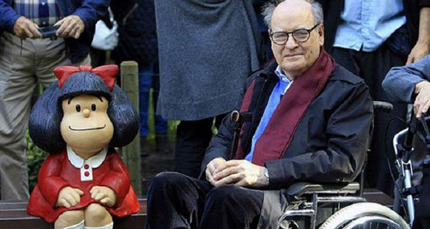 “Quino” desmiente autoría de Mafalda que promueve antiaborto