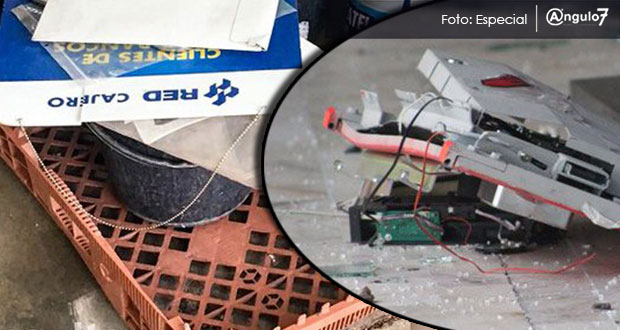 Roban cajero en terminal Oro en la vía Atlixcáyotl; sería el 5to