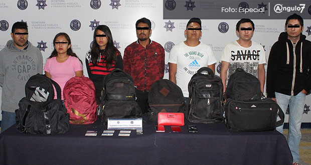 En varios puntos de Puebla, SSP detiene a 10 supuestos delincuentes