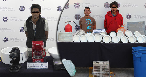 En diferentes acciones, detienen a 3 probables asaltantes en La Paz