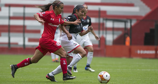 Lobos BUAP femenil cae goleado en Toluca