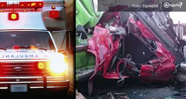 Rampa de emergencia no detiene a camión y cae a barranco en la Puebla-Orizaba