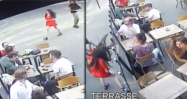 En Francia, investigan agresión de acosador callejero a mujer