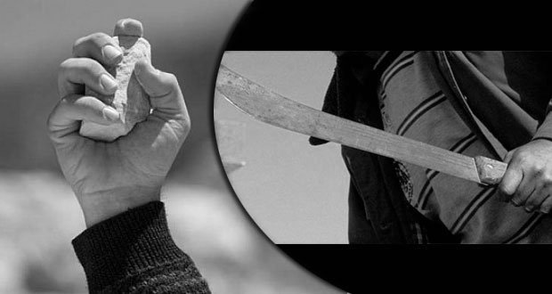 Sujetos agreden con piedra y machete a joven en Rancho Colorado