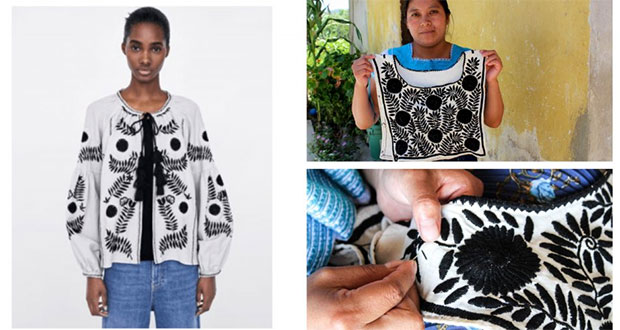 Por 2ª vez, artesanas de Chiapas acusan a Zara de plagiarles bordado