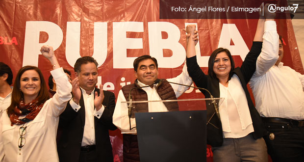 Barbosa asegura que él y Claudia Rivera ganaron gubernatura y Comuna poblana