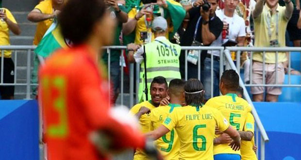 México pierde por séptima vez seguida en octavos; Brasil lo elimina
