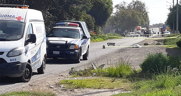 En límites de Puebla y Tlaxcala, localizan cadáver golpeado