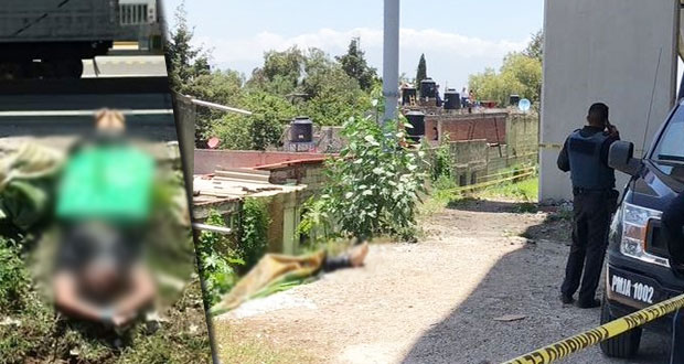 En la México-Puebla, hallan cadáver maniatado y con narcomensaje clavado