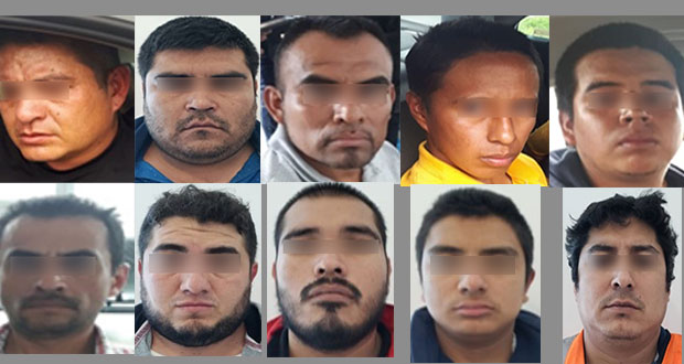 En Amozoc, FGE desmantela banda dedicada al robo de vehículos