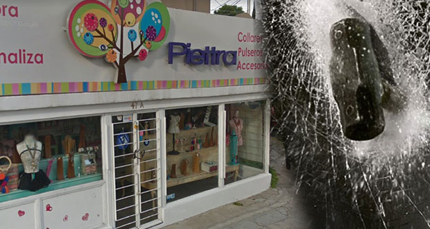 Dan cristalazo para asaltar tienda de regalos y pizzería en La Paz