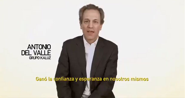 En video, empresarios olvidan conflicto con AMLO y lo respaldan