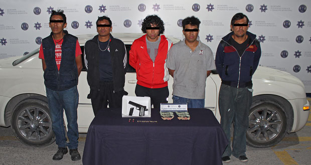 Detienen a 4 sospechosos de cohecho en Lomas de San Alfonso