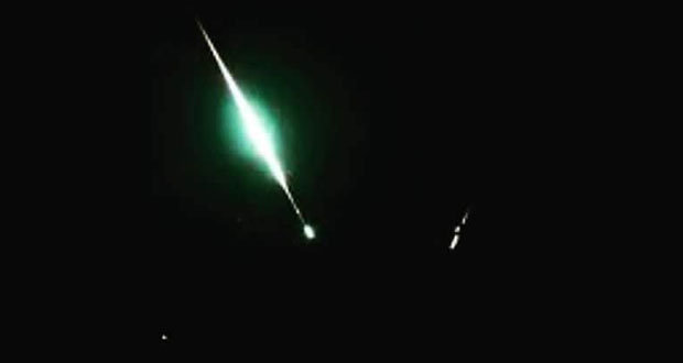 Reportan caída de restos de meteorito en Acatlán