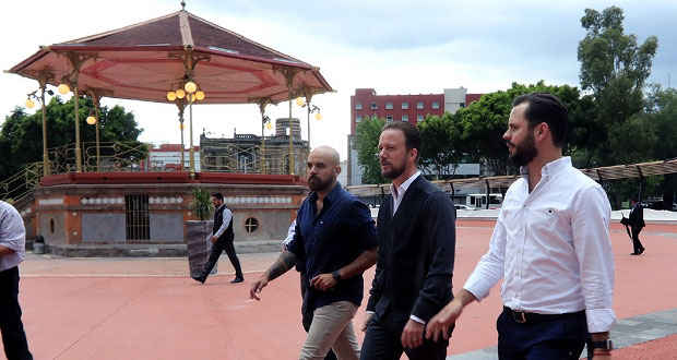 Avanza a 95% rehabilitación del Paseo Bravo de Puebla capital