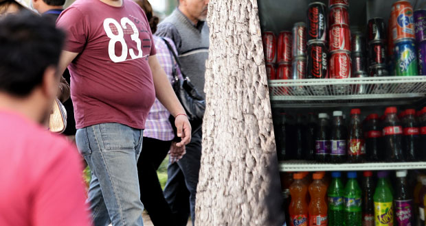 Refrescos provocan obesidad abdominal e hipertensión confirma UNAM