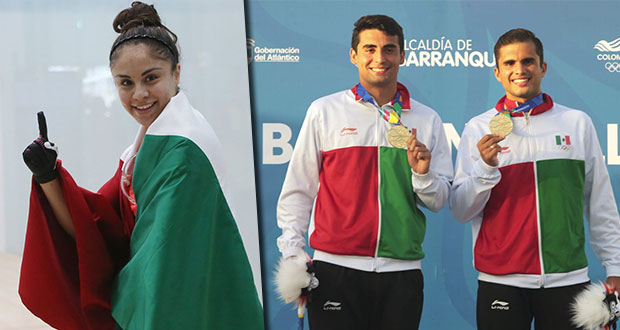 México sigue 1º en Centroamericanos; oro en raquetbol y clavados