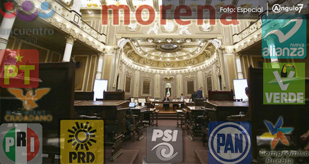 Morena tendrá 5 “pluris” en Congreso local; PAN y PRI sólo 3; PSI sin nada