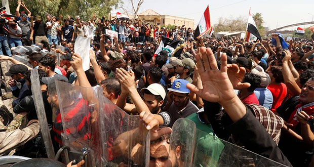 La protesta iraquí que ha sido ignorada por bloqueo de internet